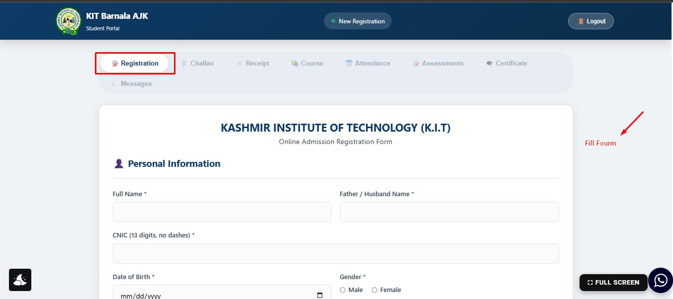 Student Portal FAQS 2 Screenshot 1