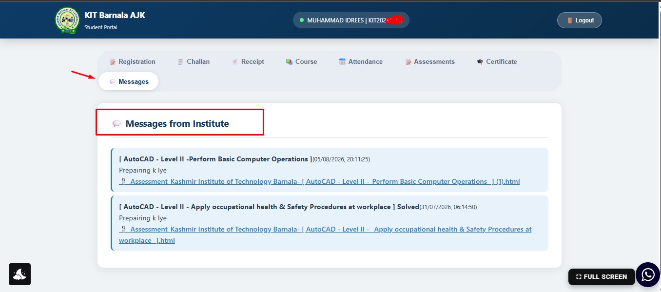 Student Portal FAQS 12 Screenshot 12