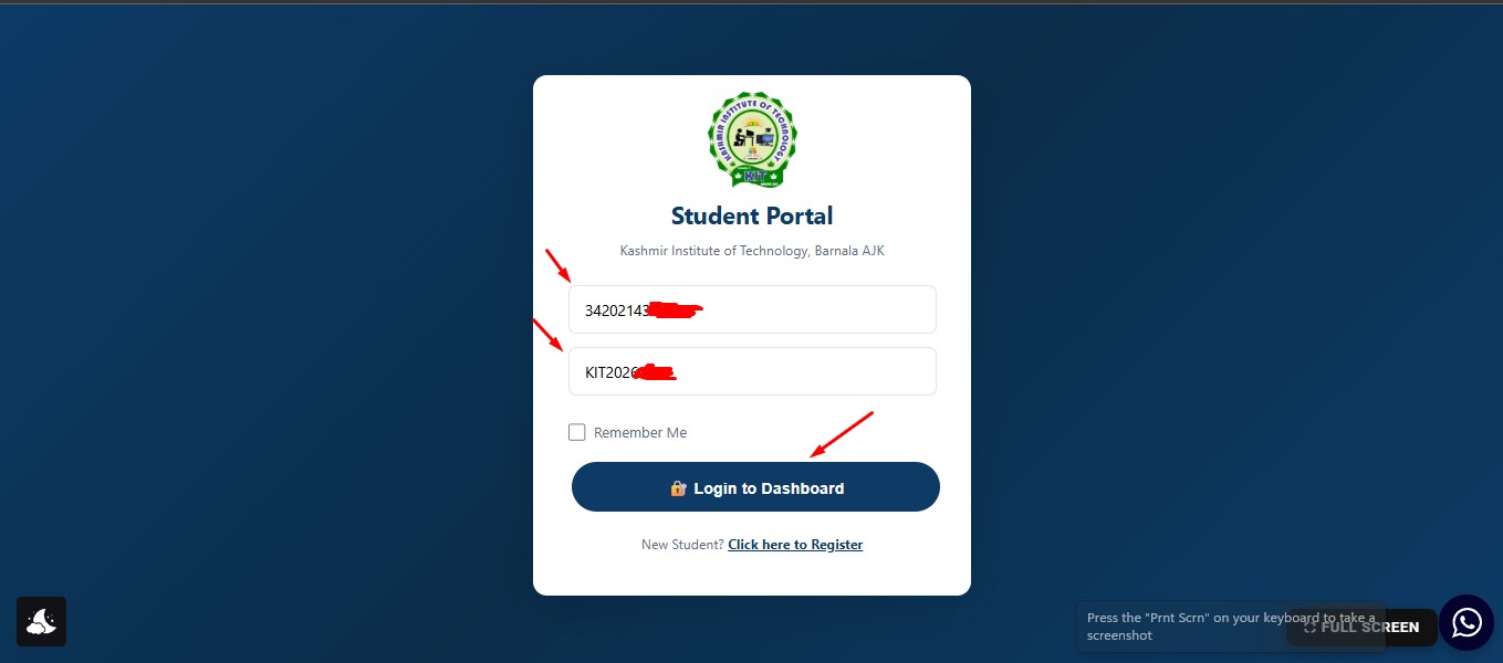 Student Portal FAQS 5 Screenshot 4