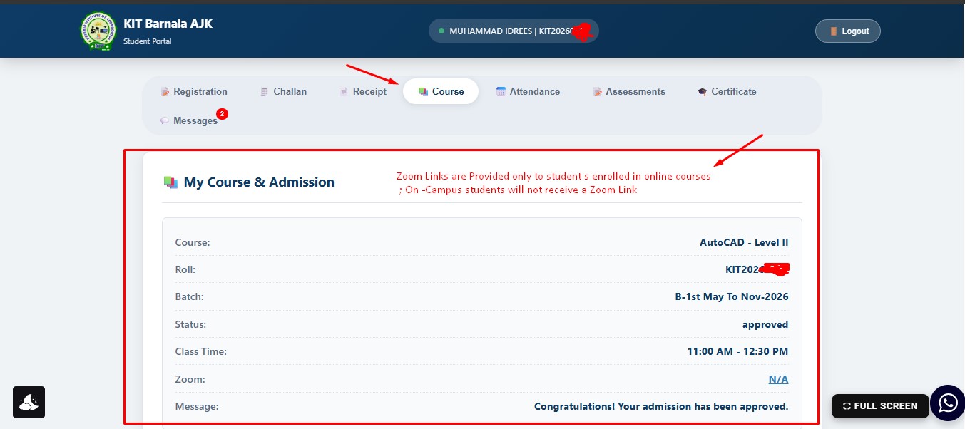Student Portal FAQS 8 Screenshot 8